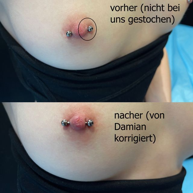 OL-INK - Piercingkorrekturen