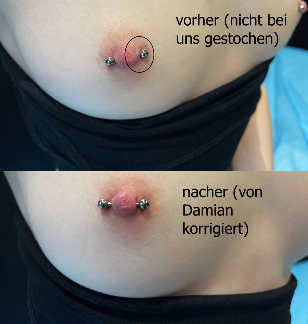 OL-INK - Piercingkorrekturen